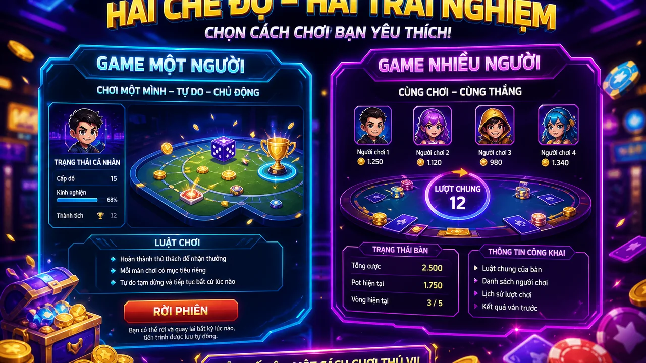Chọn nhịp chơi phù hợp: m88 game nhiều người và game một người khác nhau thế nào?